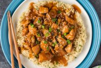 Bourbon Glazed Instant Pot Chicken