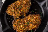 Signature Blue Cheese Crusted Steak