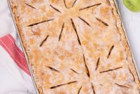 Sheet Pan Apple Pie