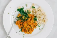 Perfect Pantry Chana Masala and Brown Rice