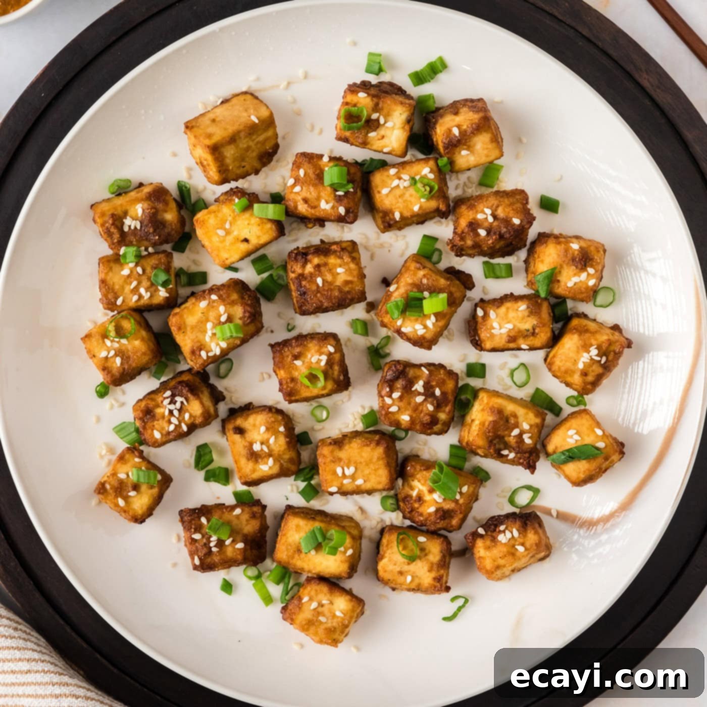 Crispy Air Fryer Tofu 1 featured 104007