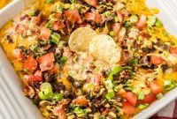 Loaded Cheeseburger Dip