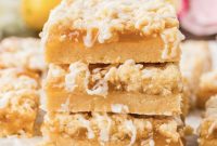 Zesty Lemon Crumble Bars