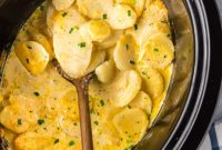 Set It and Forget It Scalloped Potatoes
