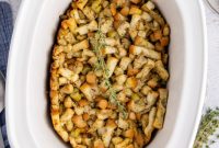 Easy Crockpot Stuffing