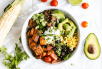 Delicious Sweet Potato Taco Bowl from My Kitchen Love