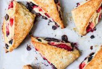 Fluffy Triple Berry Scones