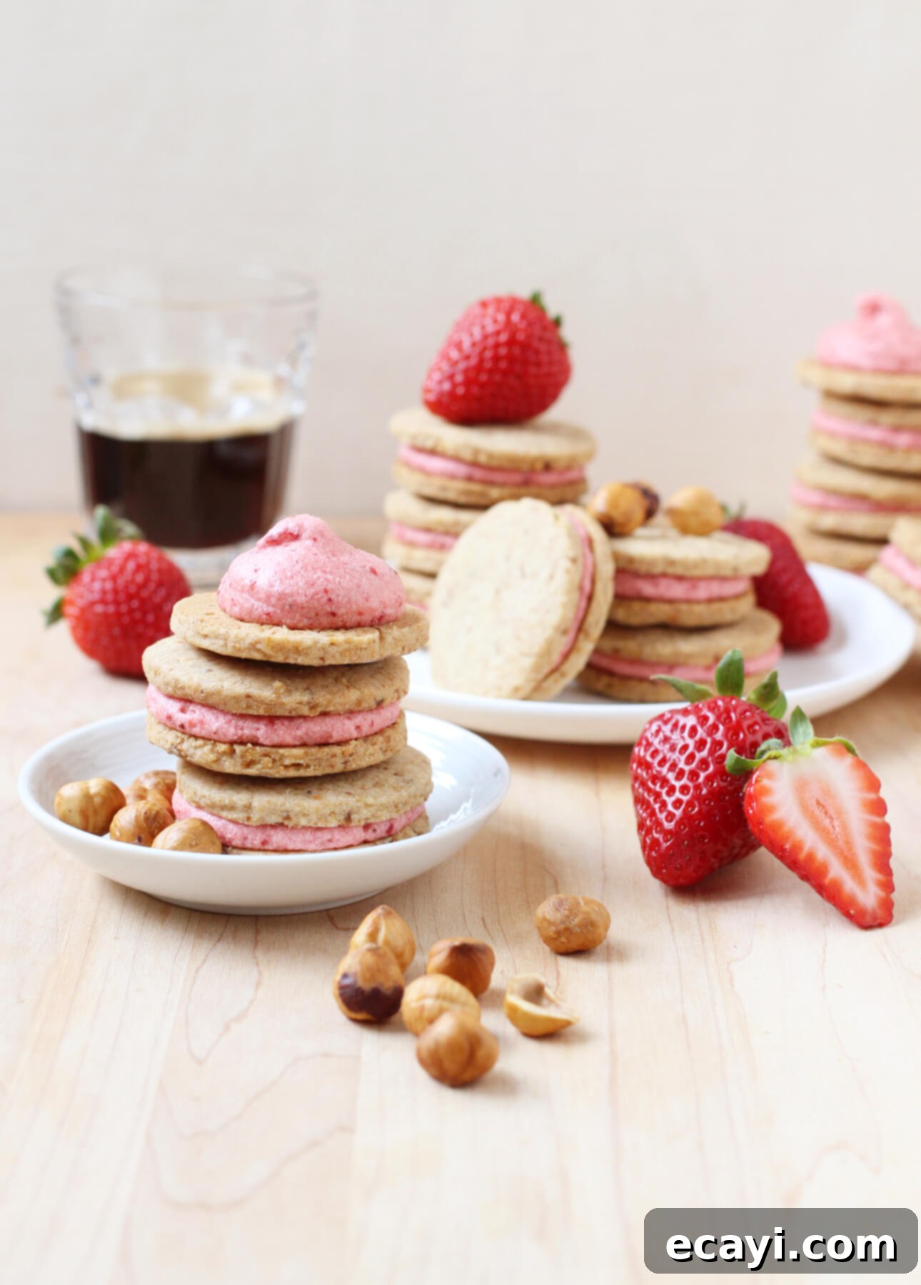 Roasted Strawberry Cloud Hazelnut Shortbread 1 featured 10658