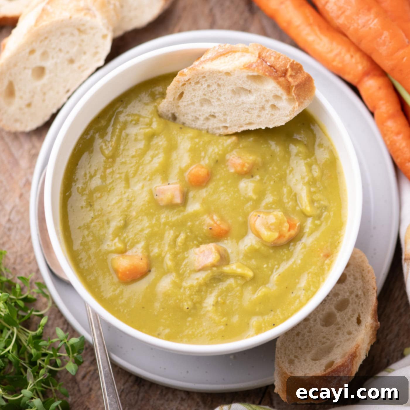 Hearty Instant Pot Split Pea Soup 1 featured 106693