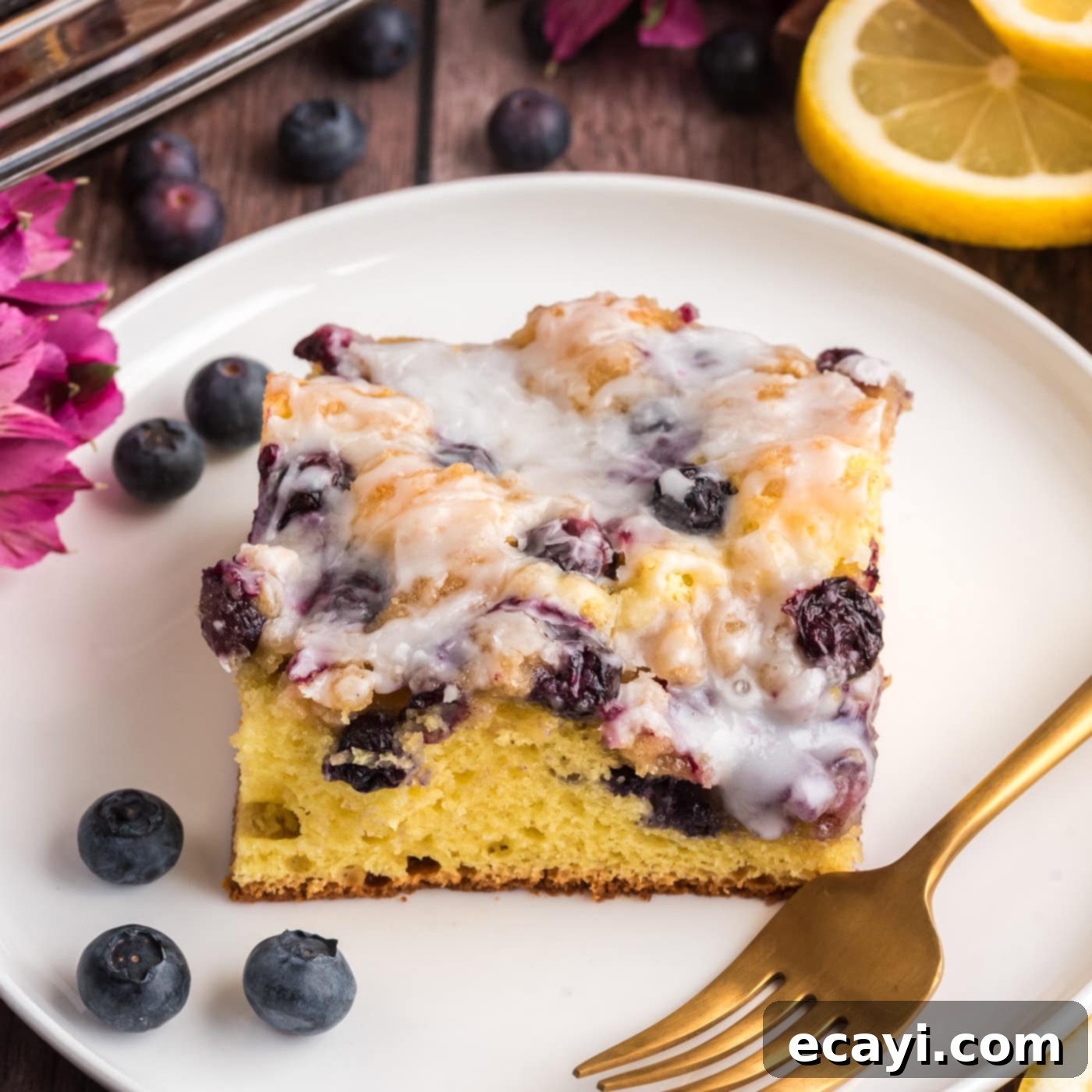 Tender Blueberry Cake with Zesty Lemon Glaze 1 featured 10729