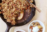 Bourbon-Kissed Peach Crumble