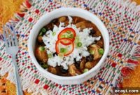 Vibrant Three Bean Salsa Chicken and Rice