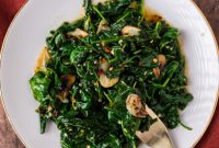 Wok-Kissed Spinach