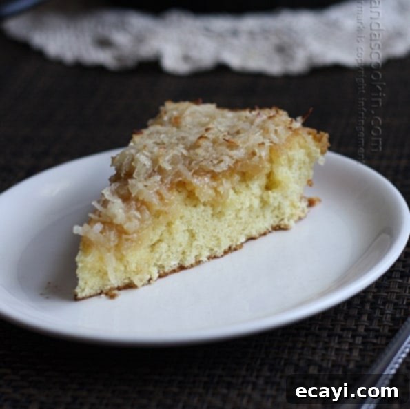 Effortless Golden Coconut Cake 1 featured 10897