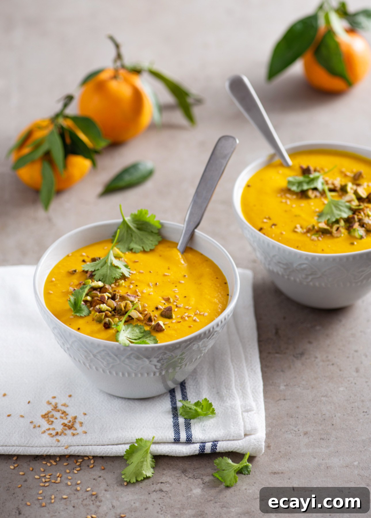 Velvety Golden Carrot Soup 1 featured 11128
