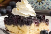 Blueberry Flip Cake
