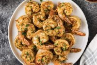Zesty Lemon Broiled Shrimp