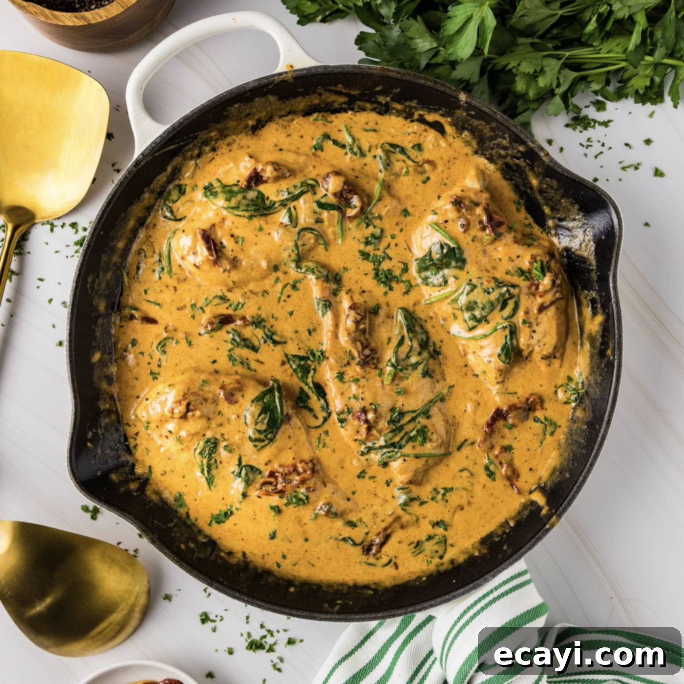 Sun-Kissed Tuscan Chicken 1 featured 112788