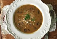 Hearty Woodland & Farmhouse Wild Rice Soup