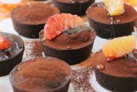Decadent Blood Orange Chocolate Lava Cakes