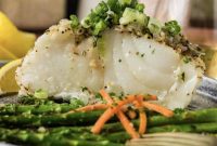 Coastal Elegance: Steamed Chilean Sea Bass