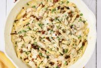 Luscious Chicken Carbonara