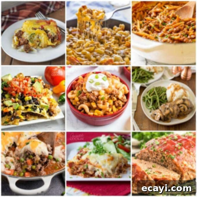 Over 40 Delicious Ground Beef Dinner Recipes 1 featured 12151