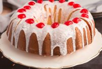Ruby Maraschino Bundt