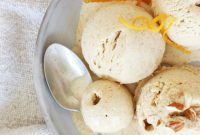 Sun-Kissed Orange Almond Gelato
