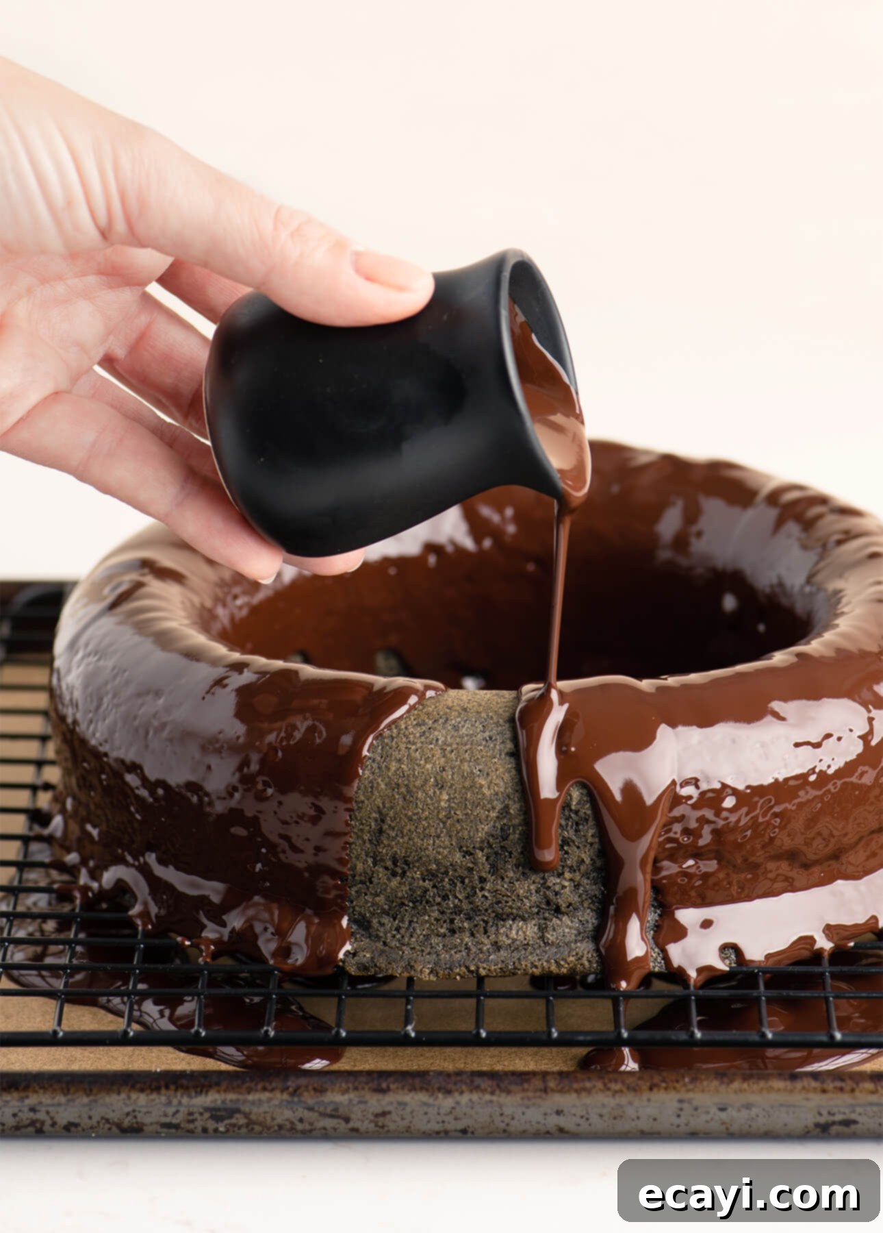 Decadent Black Sesame Chocolate Financier Cake 1 featured 13216