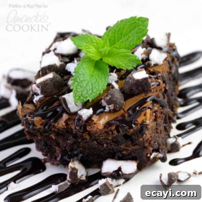 Peppermint Patty Fudge Brownies 1 featured 13237