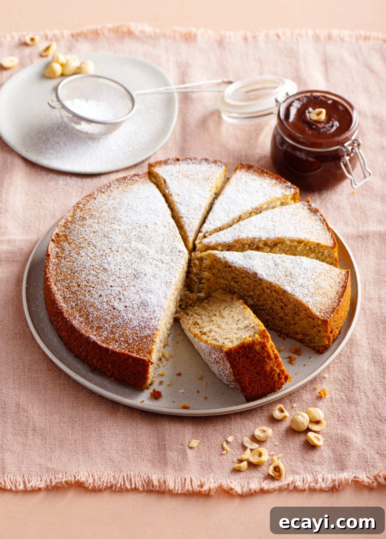 Classic Italian Hazelnut Torte 1 featured 13556