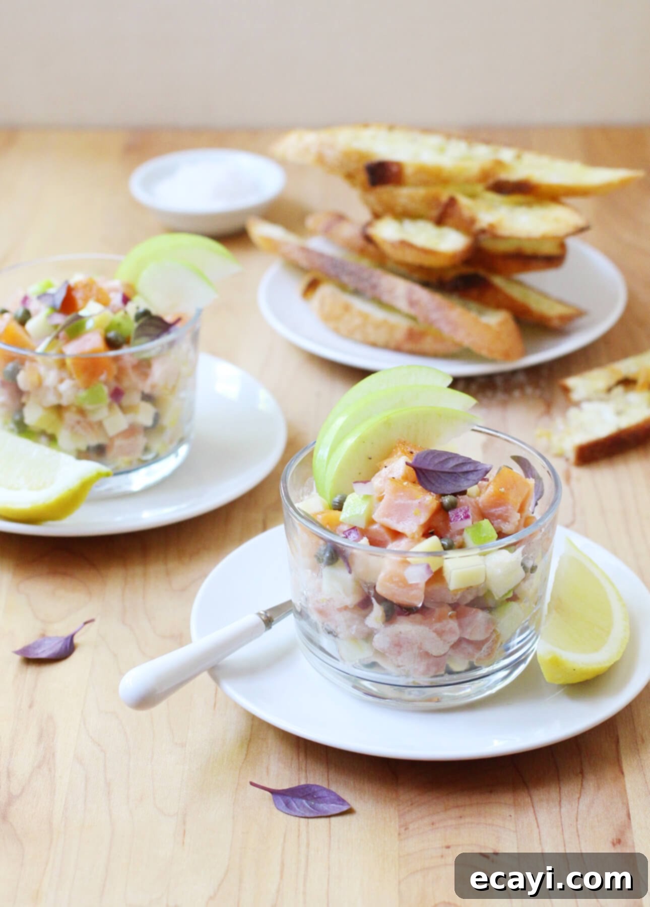 Two-Salmon Apple Tartare with Aged Cheddar 13 featured 1380