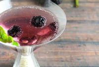 Velvet Berry Martini