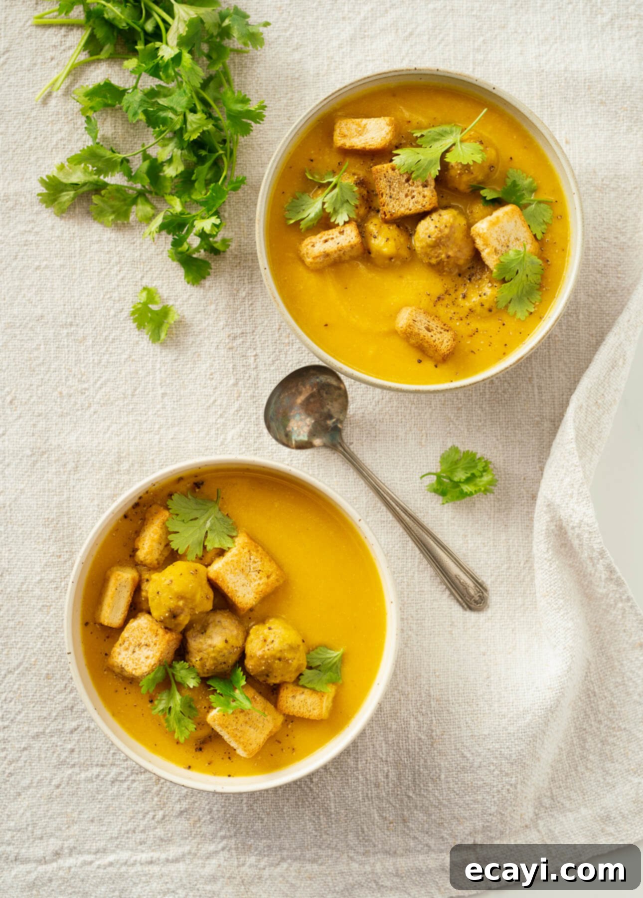 Hearty Curried Squash Soup with Lamb Meatballs 1 featured 1443