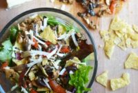 Fiesta Chicken Fajita Salad