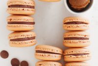 Umami-Kissed Milk Chocolate Macarons