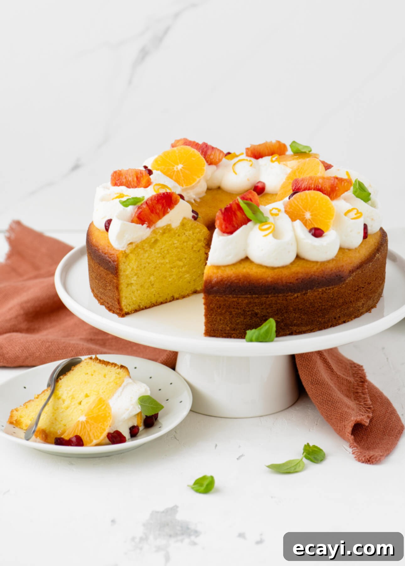 Sunshine Orange Yogurt Cake with Zesty Citrus Cloud 1 featured 14765