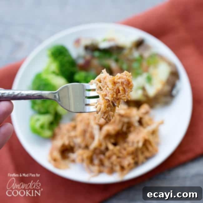 Effortless Slow Cooker BBQ Chicken 1 featured 14893
