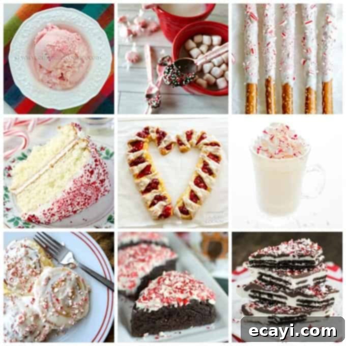 30+ Festive Peppermint and Candy Cane Treats 1 featured 16375