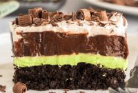 No-Bake Mint Chocolate Lasagna