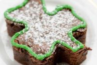 Lucky Clover Brownie Bites