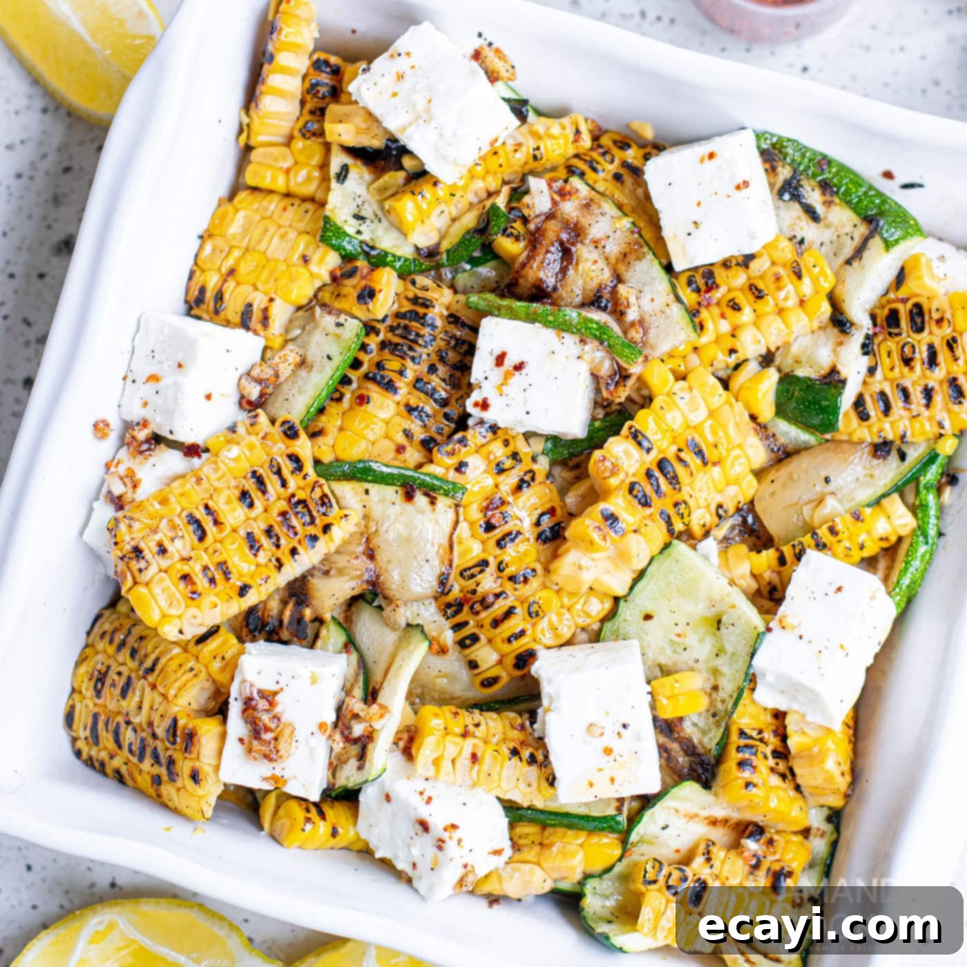 Grilled Corn, Zucchini and Feta Salad 1 featured 18739