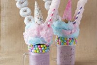 Whimsical Unicorn Freakshakes