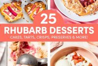 25 Sweet Rhubarb Treats for Spring