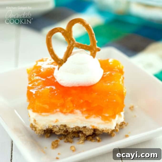 Sunshine Mandarin Gelatin Dessert 1 featured 19588