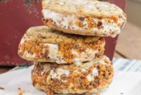 Butterfinger Crunch Ice Cream Sandwiches
