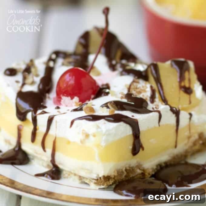 Decadent Banana Split Treat 1 featured 20141