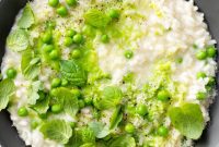 Verdant Pea Risotto