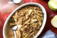 Warm Apple Crisp Delight